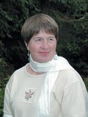 Portrait of Margaret at her writing desk